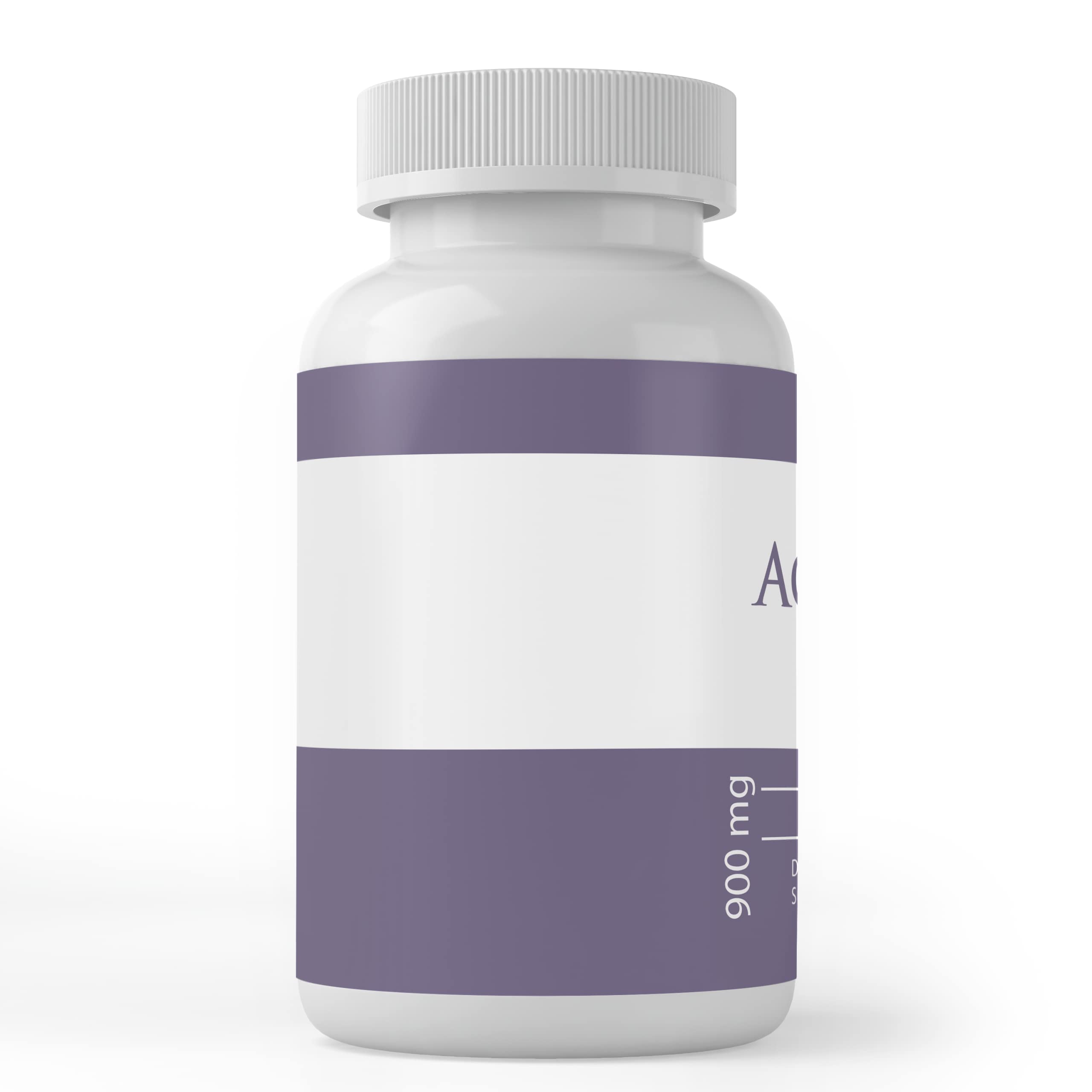 Close-up of PURE ORIGINAL INGREDIENTS Acai Berry capsules highlighting pure formulation.