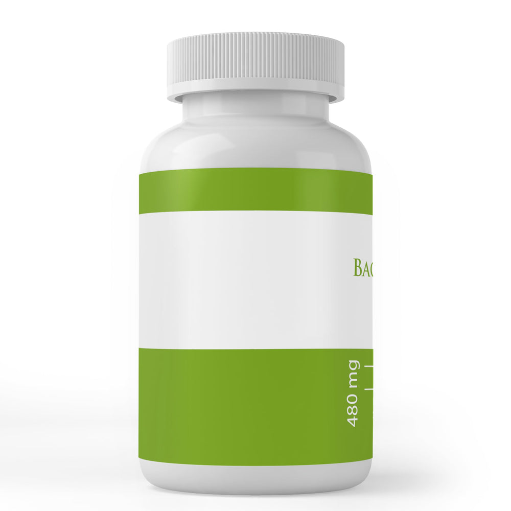 Lab-verified seal on Bacopa Monnieri bottle signals quality.