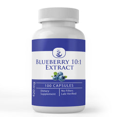 Pure Original Ingredients blueberry 10:1 extract bottle pour supports daily antioxidant intake