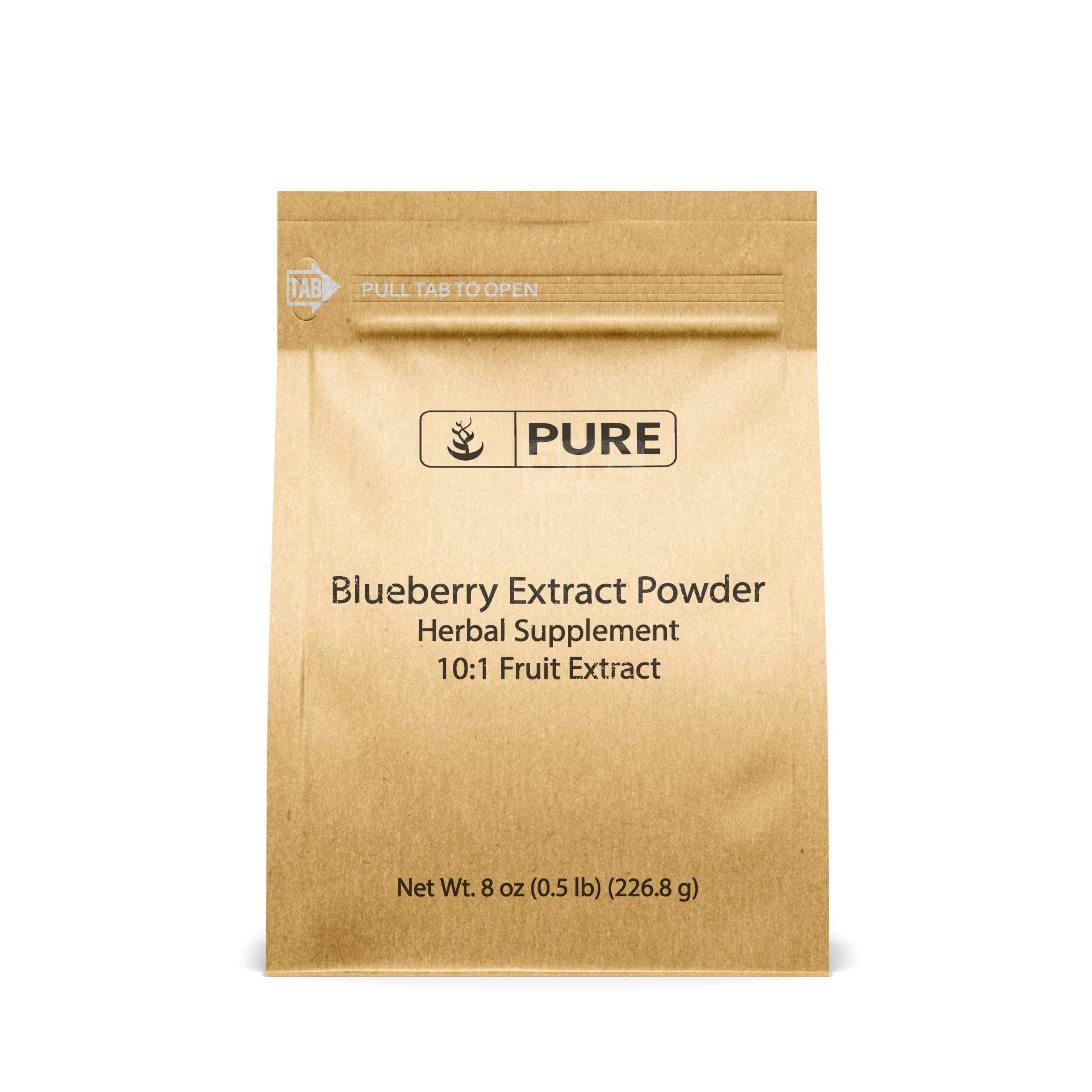 Pure Original Ingredients Blueberry Extract bottle for daily use and convenience.