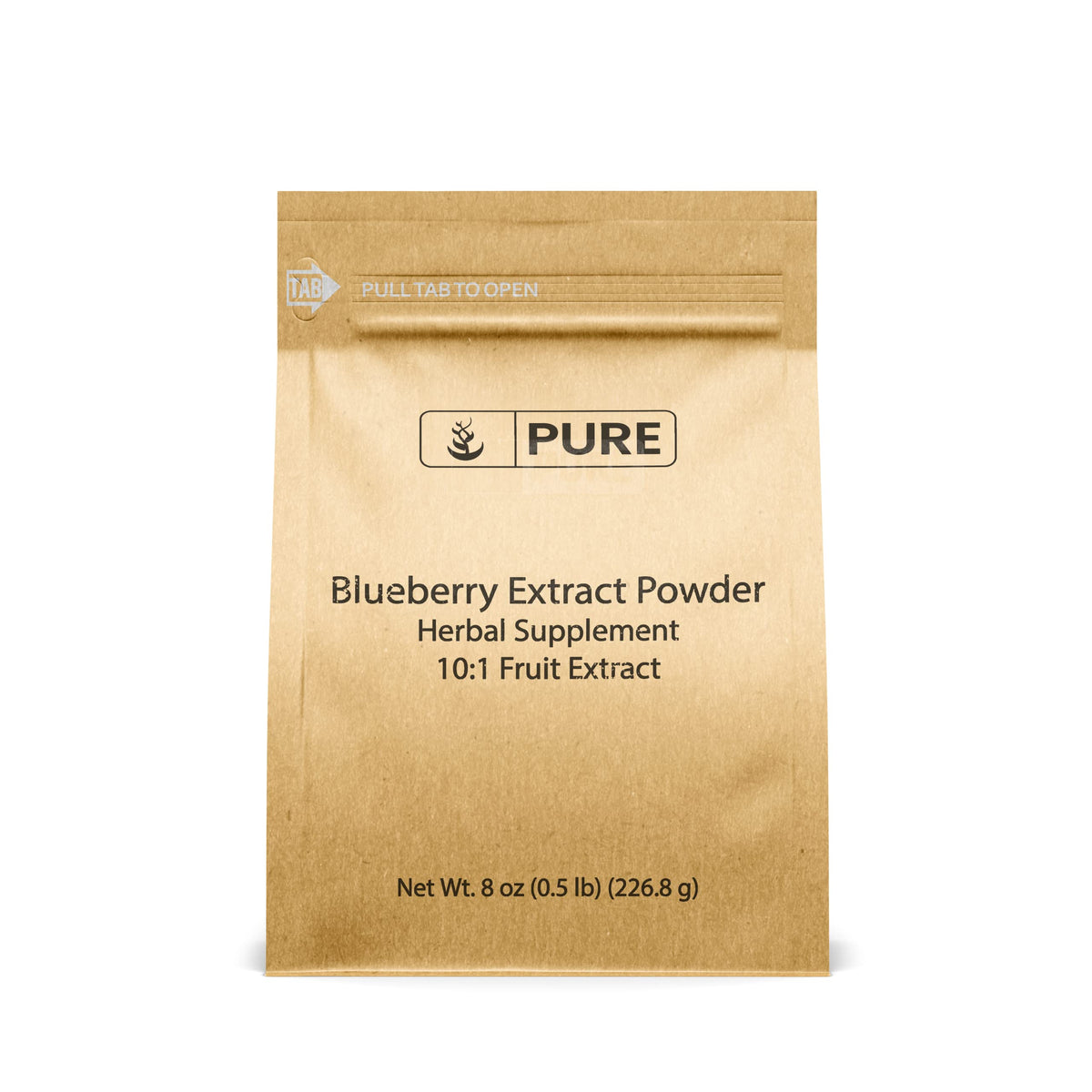 Pure Original Ingredients Blueberry Extract bottle for daily use and convenience.