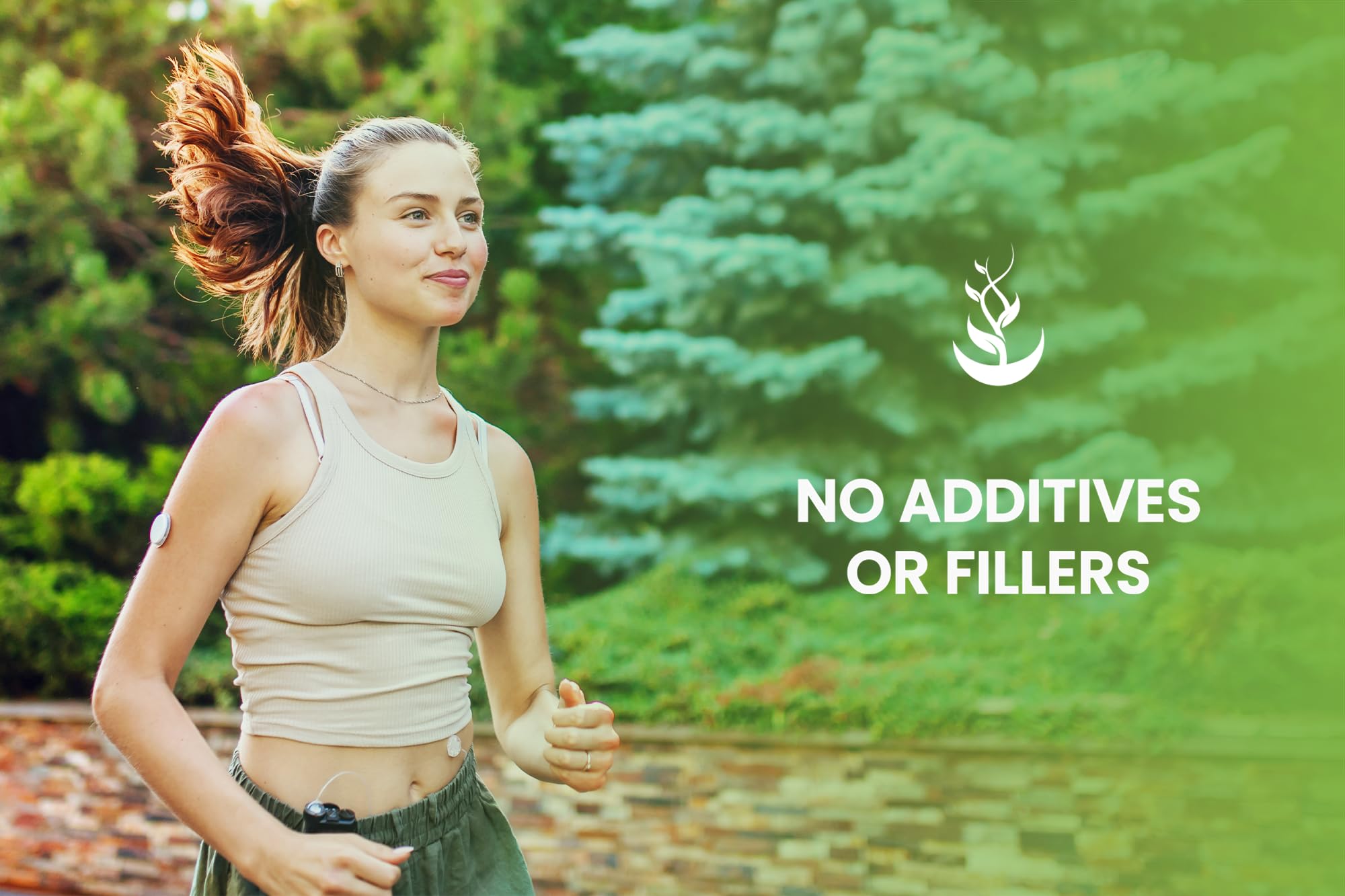 Pure Original Ingredients bottle and capsules together emphasize quality and purity.