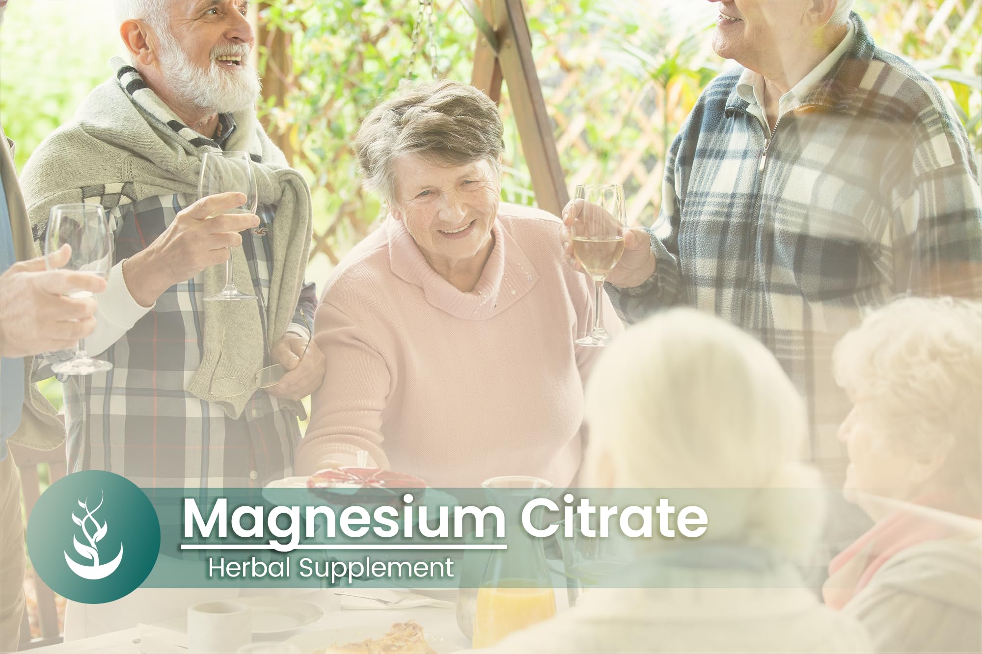 Pure Original Ingredients magnesium citrate capsules ready for daily routine