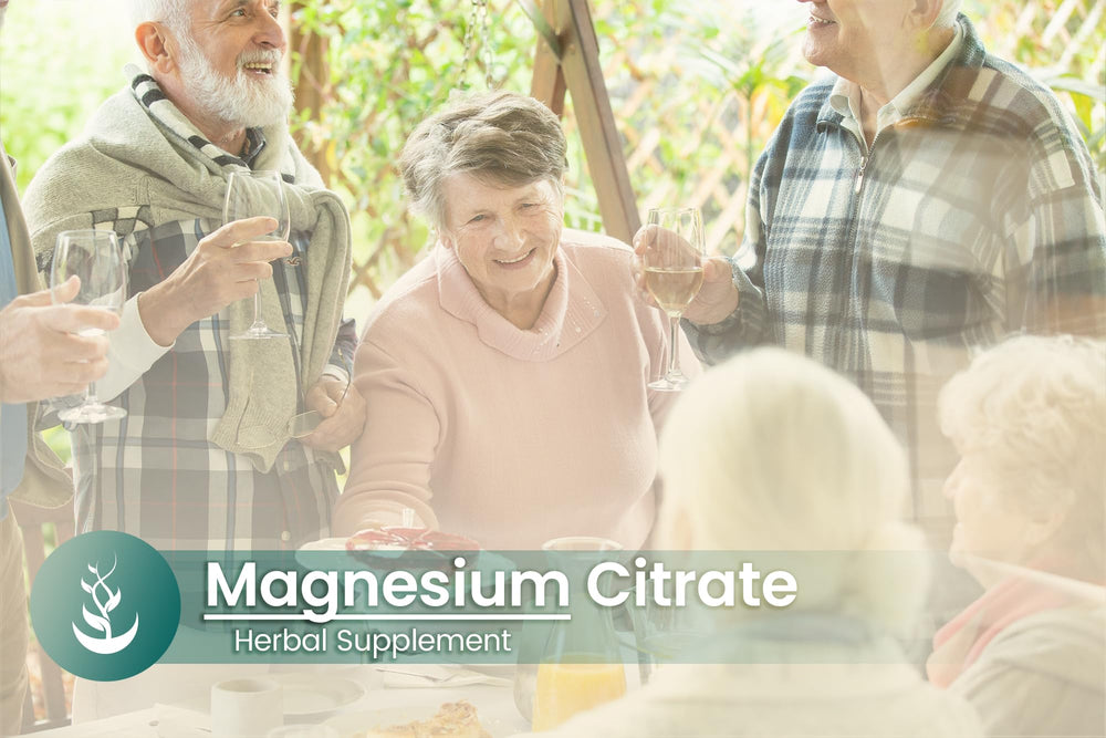 Pure Original Ingredients magnesium citrate capsules ready for daily routine