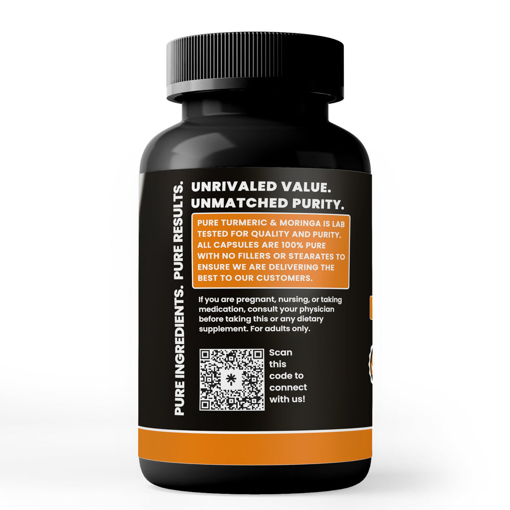 Pure Original Ingredients capsules on hand for easy daily supplementation