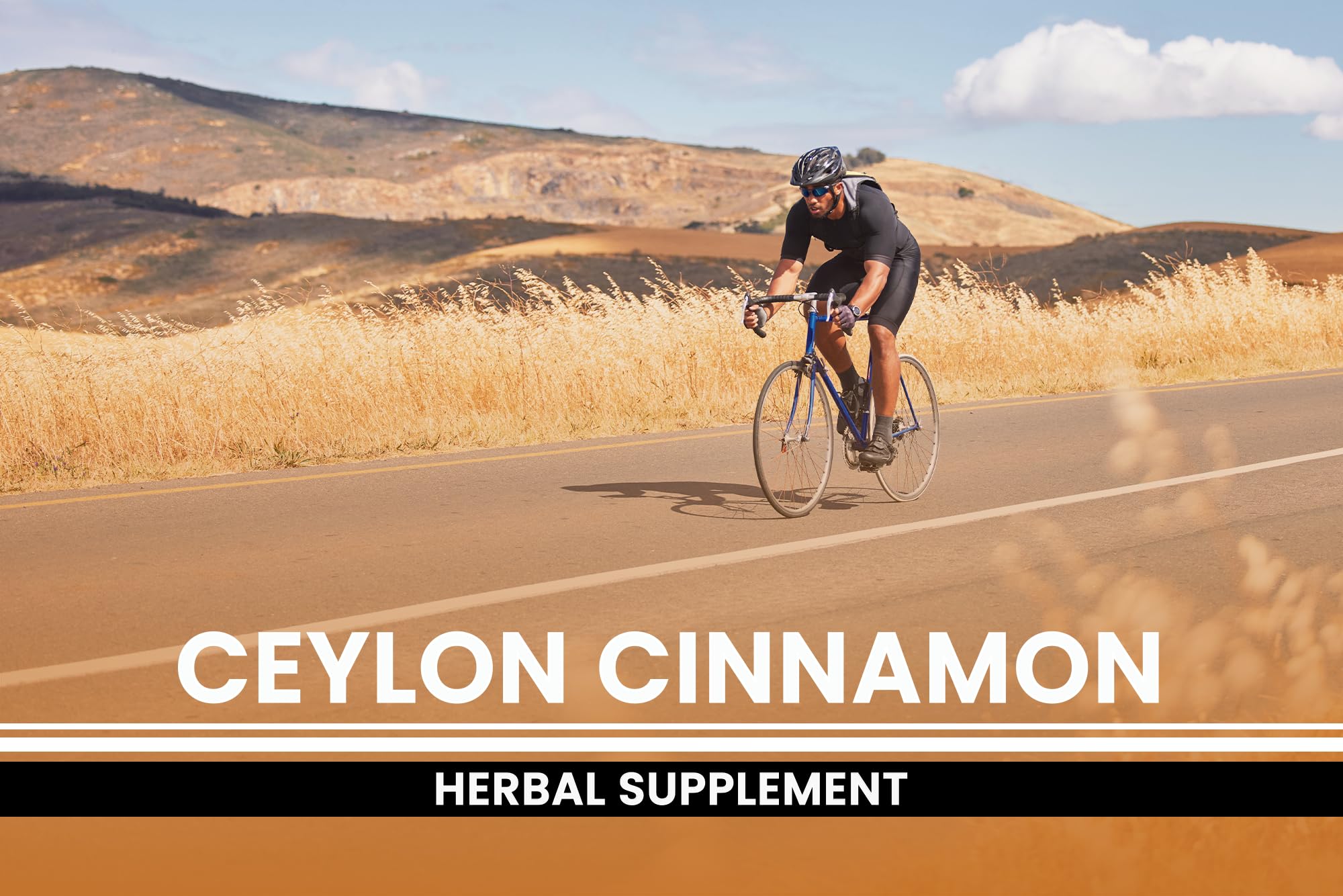 Pure Original Ingredients Ceylon Cinnamon label detail communicates purity and a single-ingredient formula.