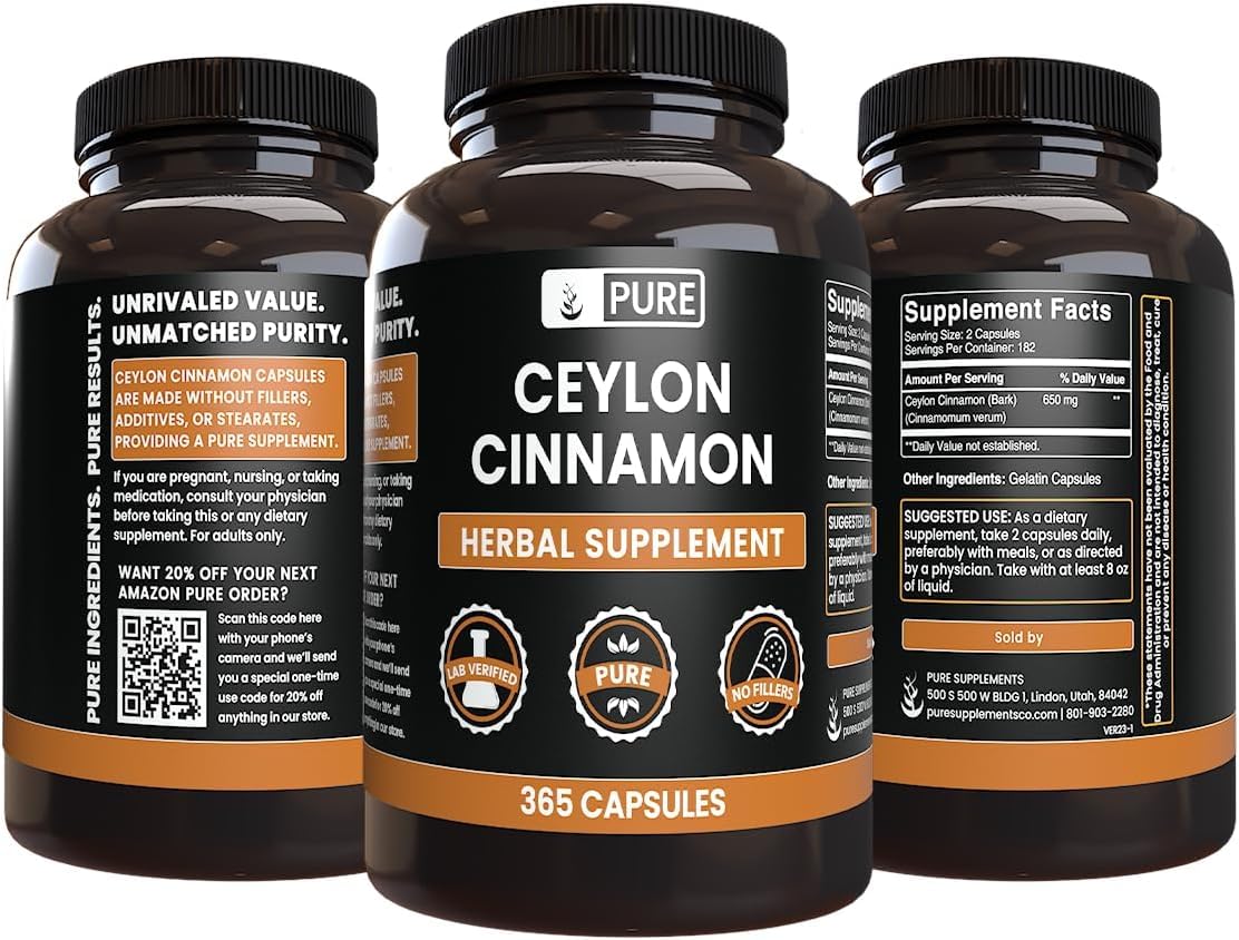 Pure Original Ingredients single-ingredient cinnamon emphasizes purity for daily routines.