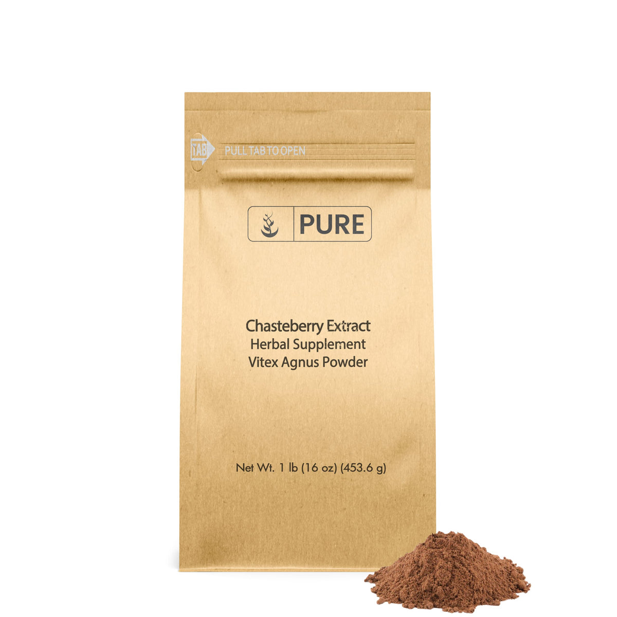 Pure Original Ingredients Chasteberry Extract bottle showing pure Vitex for everyday use