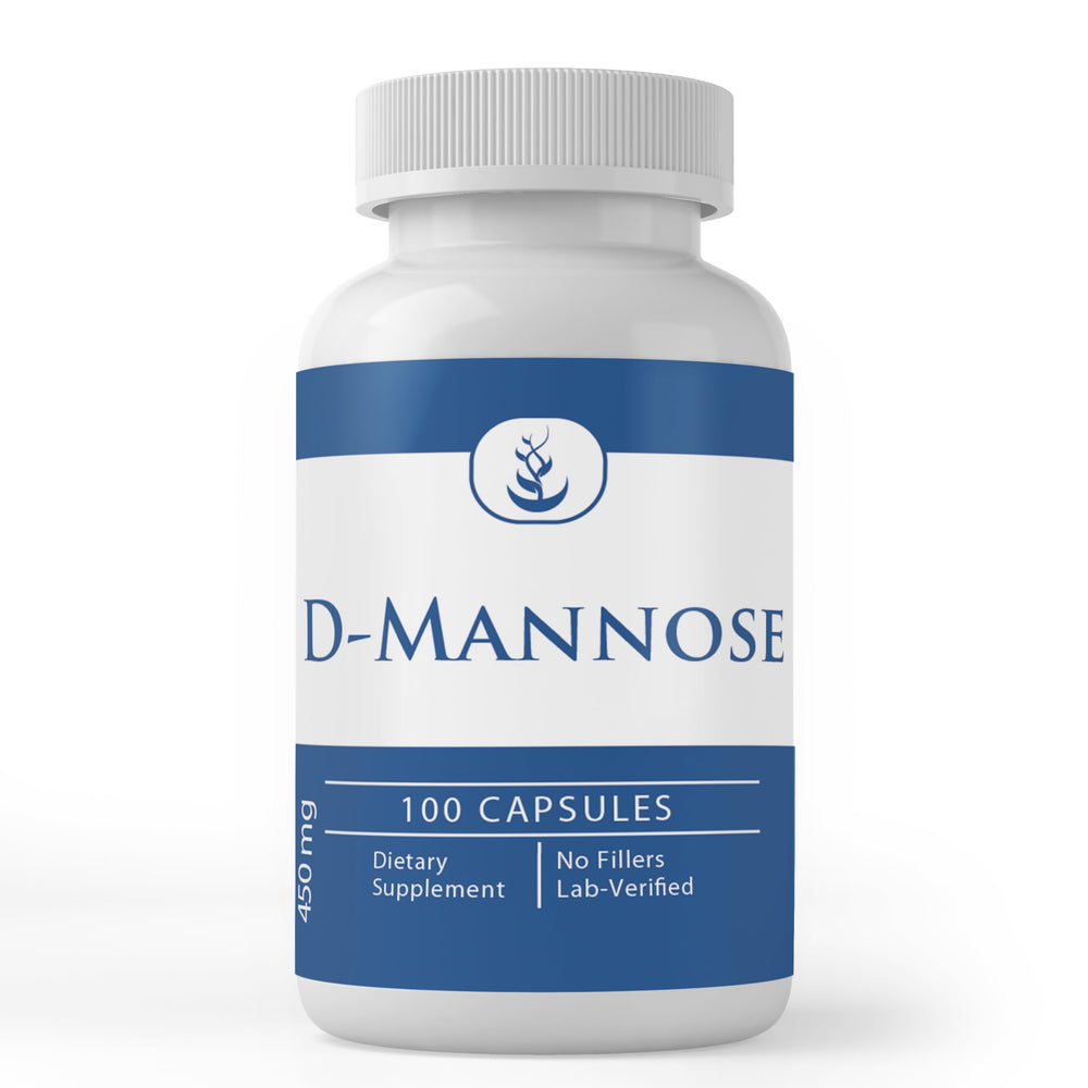Pure Original Ingredients D-Mannose bottle front view showing pure formula