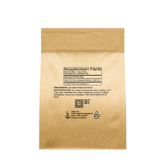 Inulin FOS powder dissolves in beverage for fiber enrichment.