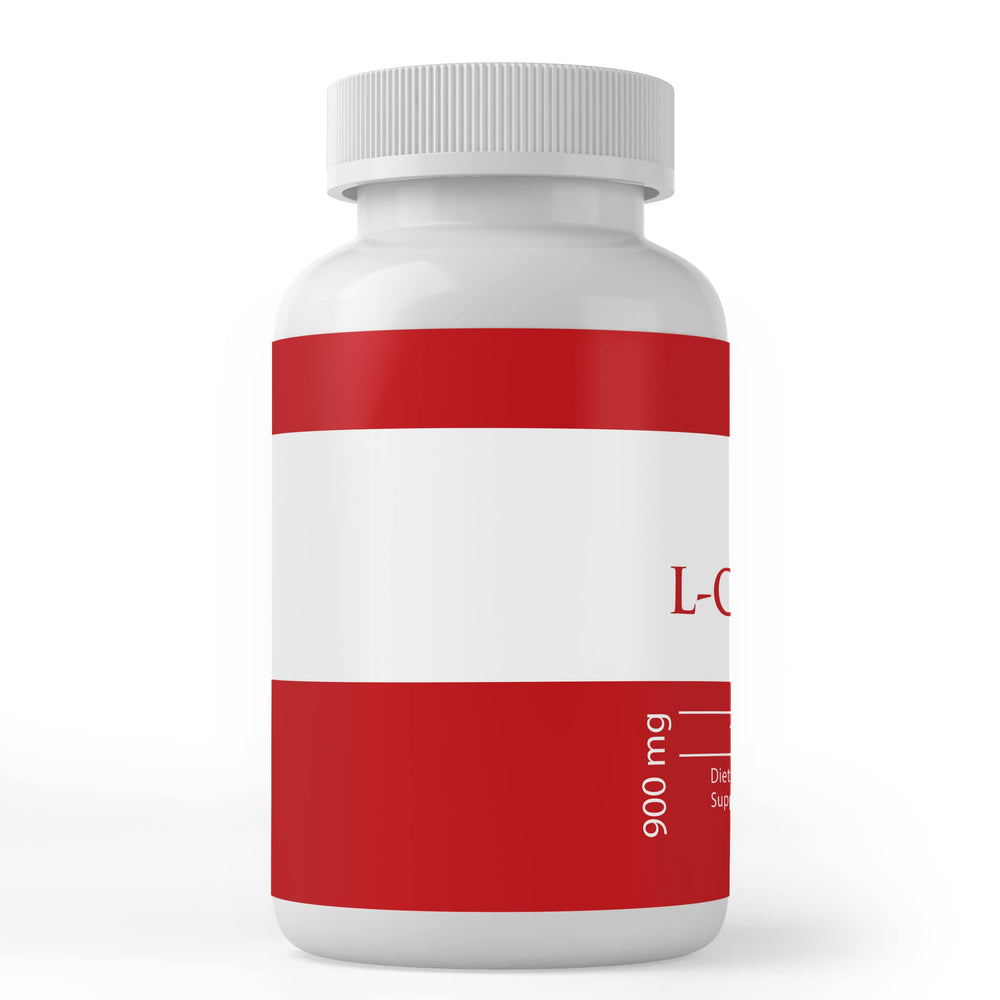 L-Carnitine capsules from Pure Original Ingredients emphasize clean formula.