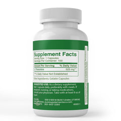 Pure Original Ingredients L-Threonine capsules caps closeup suggests consistent dosing and product quality.