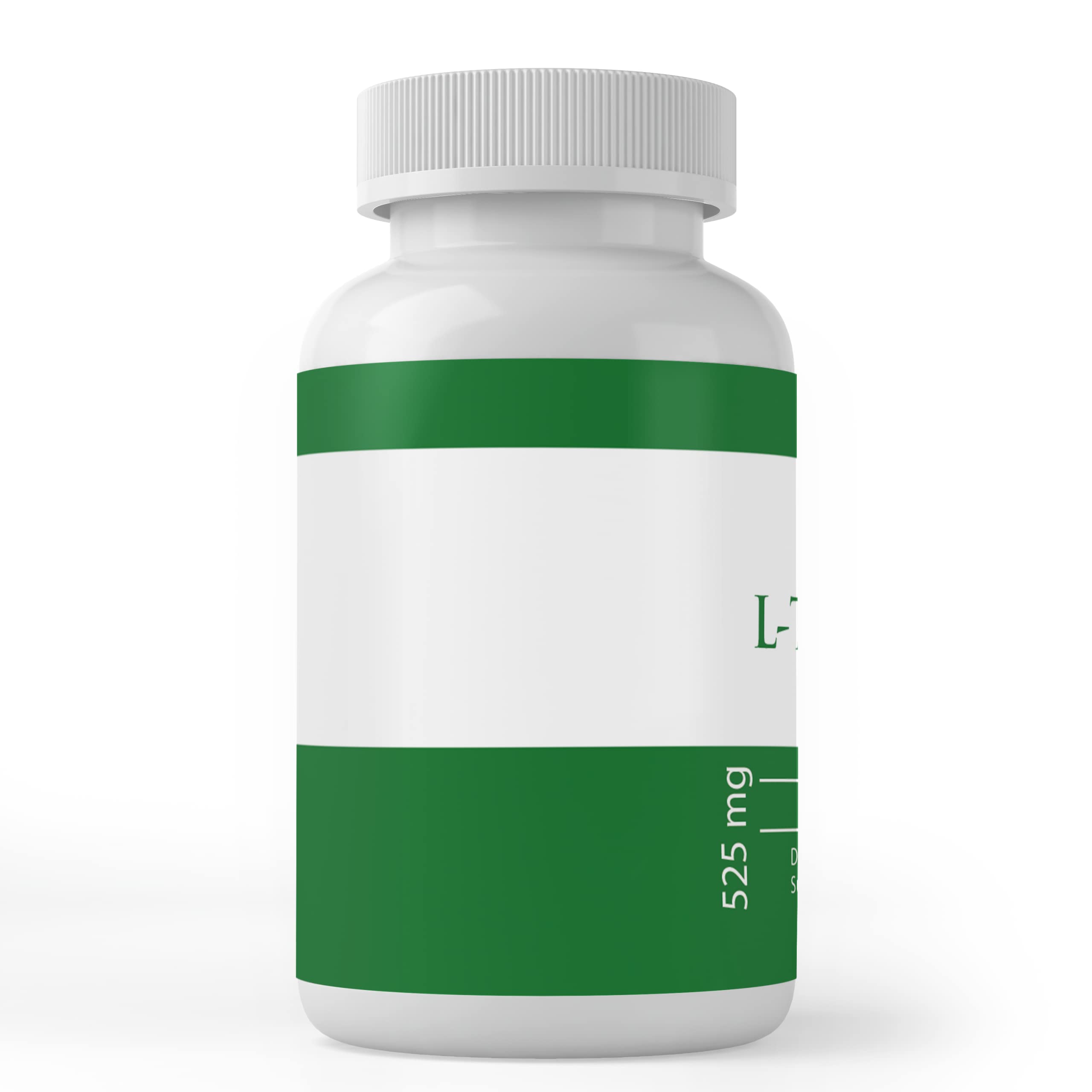 Pure Original Ingredients L-Threonine capsules label closeup emphasizes the no additives or fillers commitment.