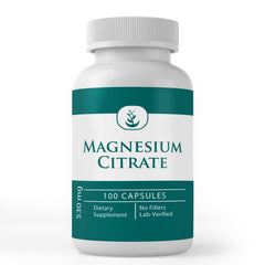 Pure Original Ingredients magnesium citrate bottle with purity-forward label