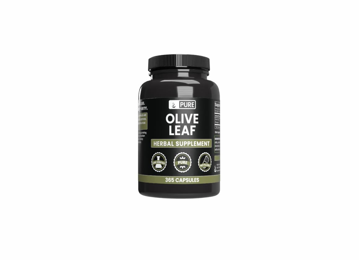Pure Original Ingredients Olive Leaf bottle—convenient daily supplement in a pure formula.