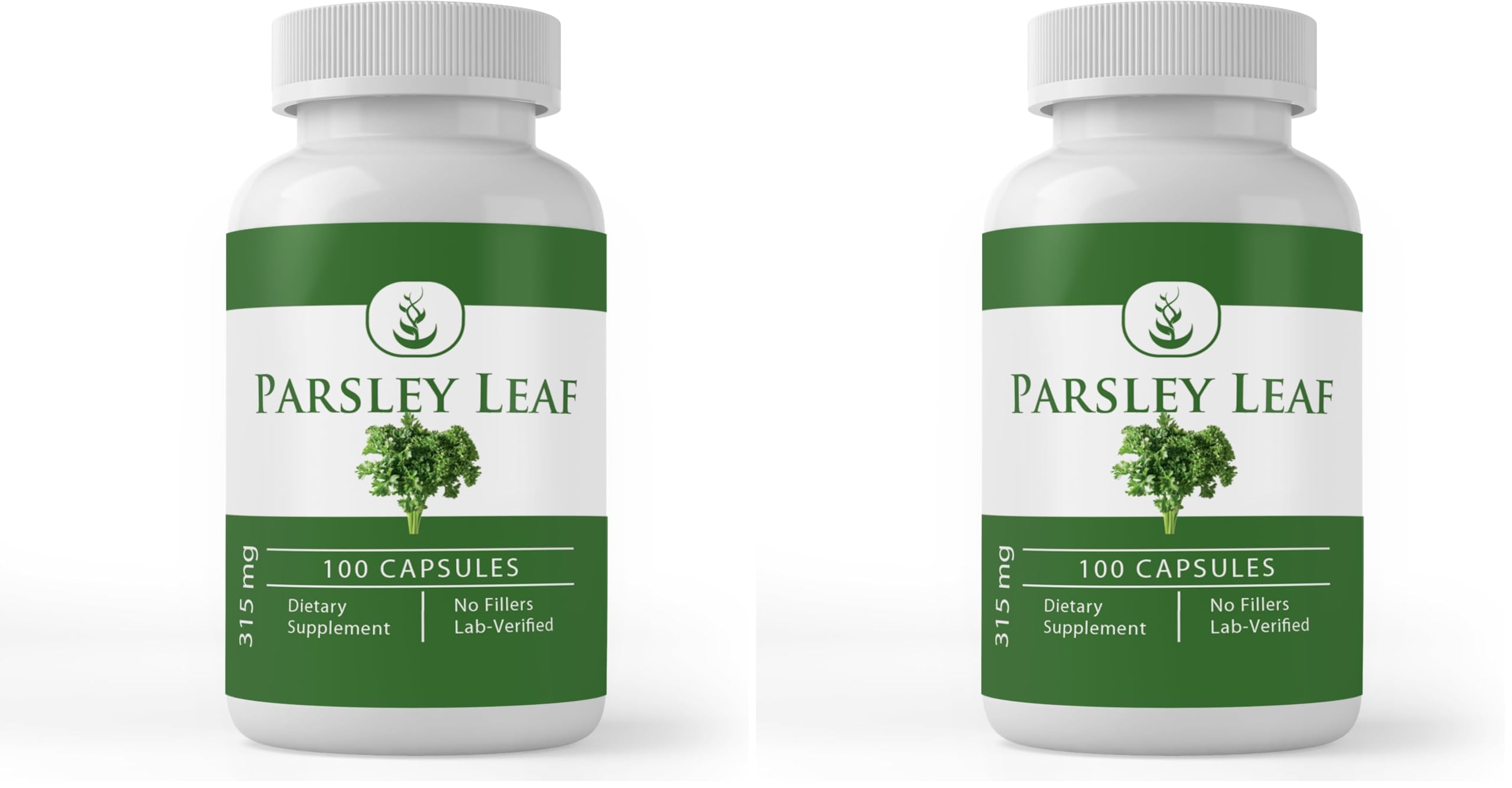 Pure Original Ingredients Parsley capsules bottle front, clean additive-free design for everyday use