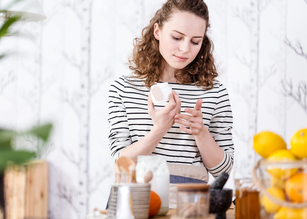 Pure Original Potassium Sorbate with salsa jar keeps sauces stable