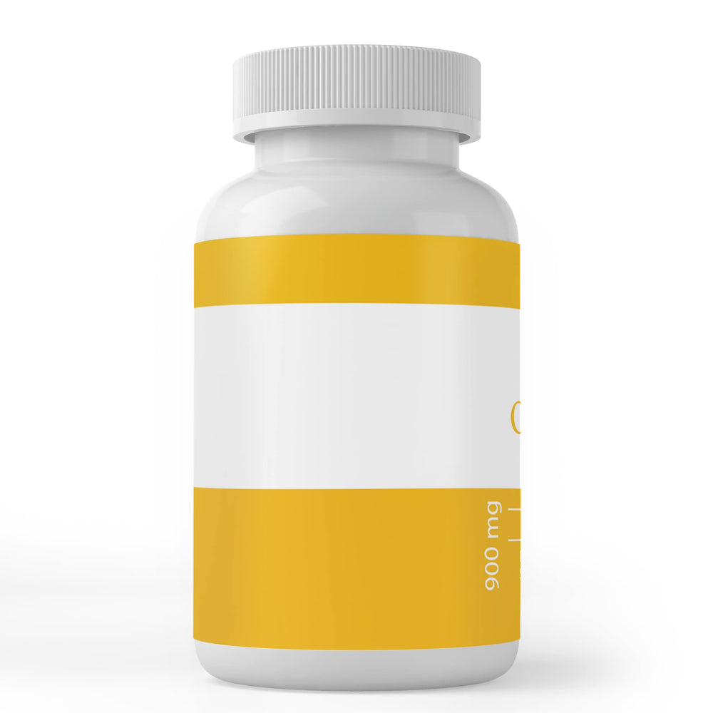 Close-up of Pure Original Ingredients Quercetin capsules highlights single-ingredient purity