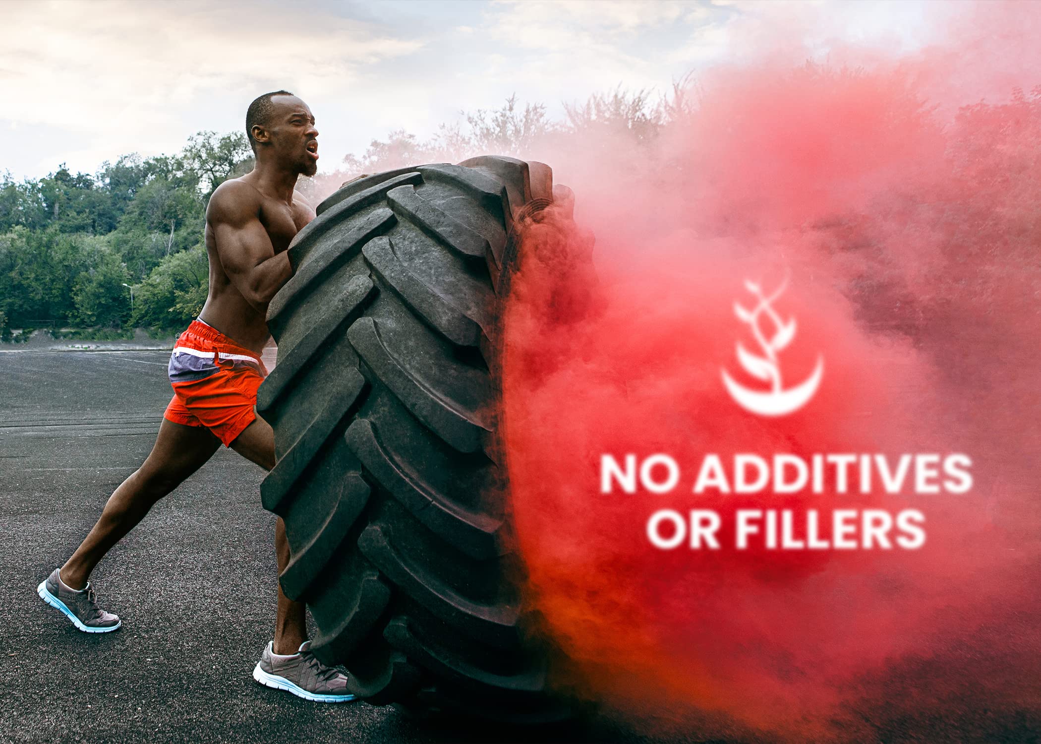 Label detail on PURE ORIGINAL INGREDIENTS Taurine Powder highlights purity and no fillers.