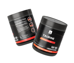 Measuring with the scoop from PURE ORIGINAL INGREDIENTS Taurine Powder for consistent dosing.