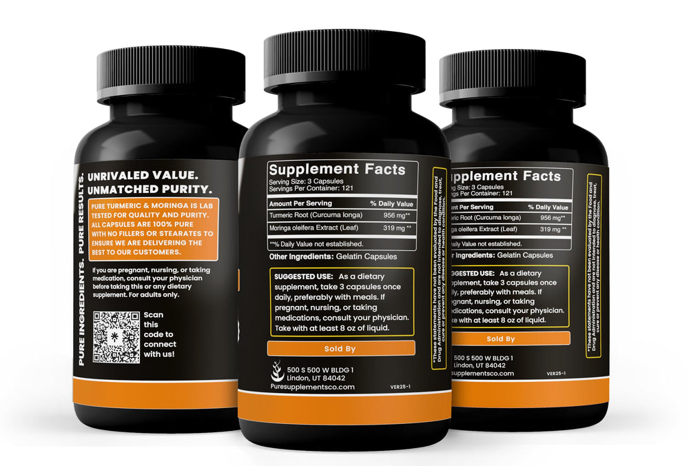 Pure Original Ingredients packaging from Utah highlights domestic manufacturing quality