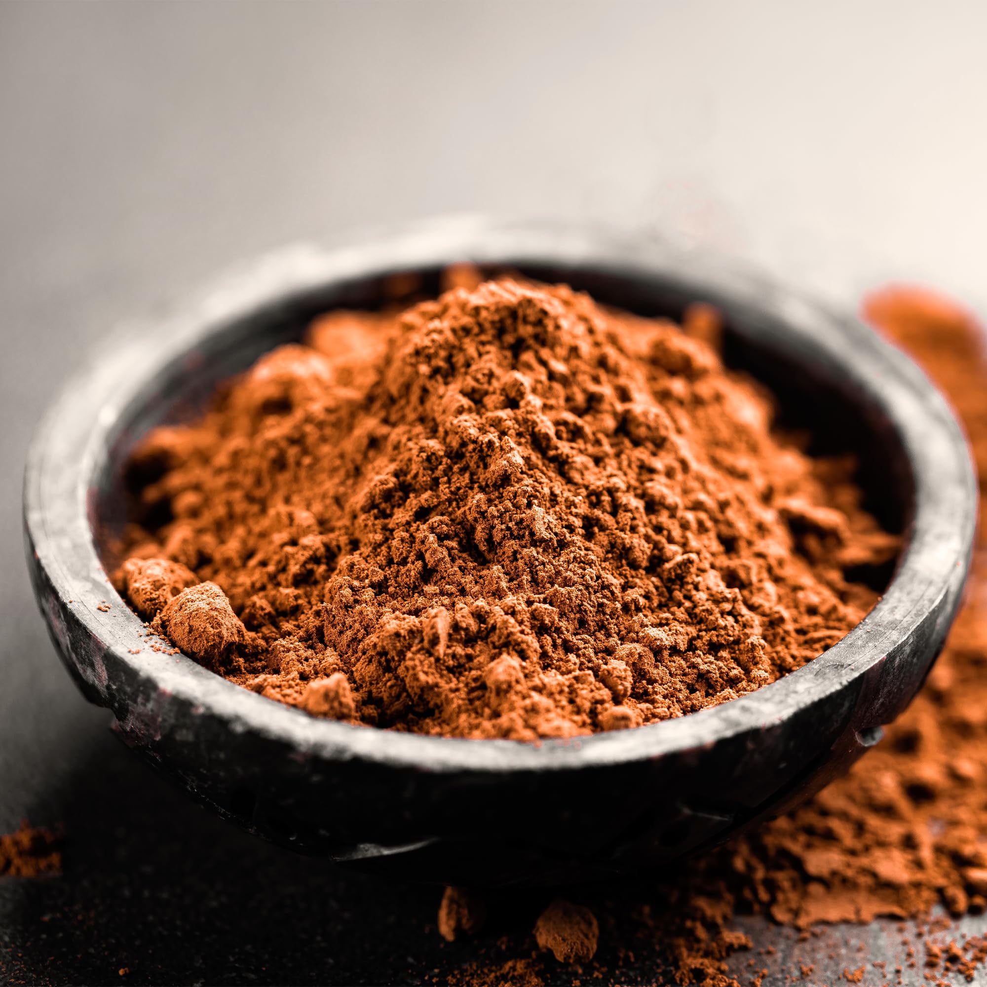 PURE ORIGINAL INGREDIENTS usage scoop with bottle for easy daily serving