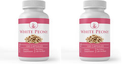 Pure Original Ingredients White Peony capsules bottle for convenient daily wellness.