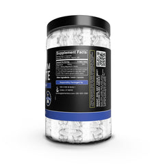 Closeup of Pure Original Magnesium Citrate capsules emphasizes purity.