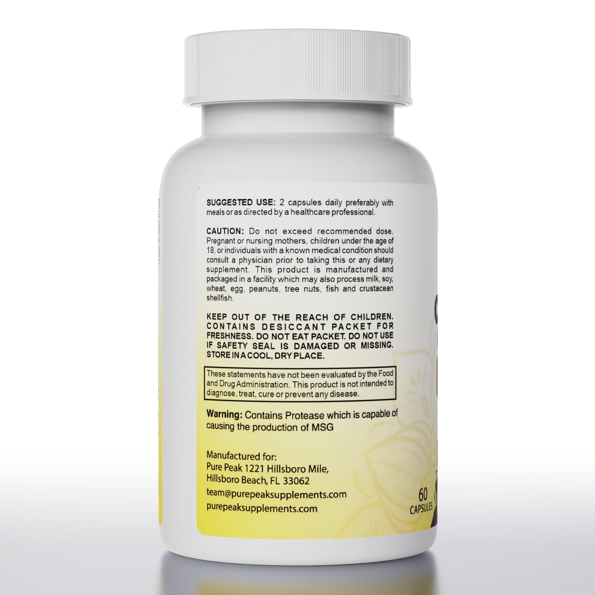 Pure Peak Candida Cleanse oregano leaf image showcasing a natural ingredient for gut balance.