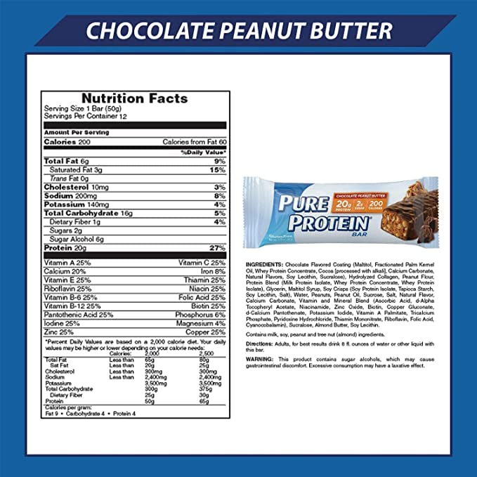Chocolate Peanut Butter bars stacked, protein-rich snack for post-workout recovery.