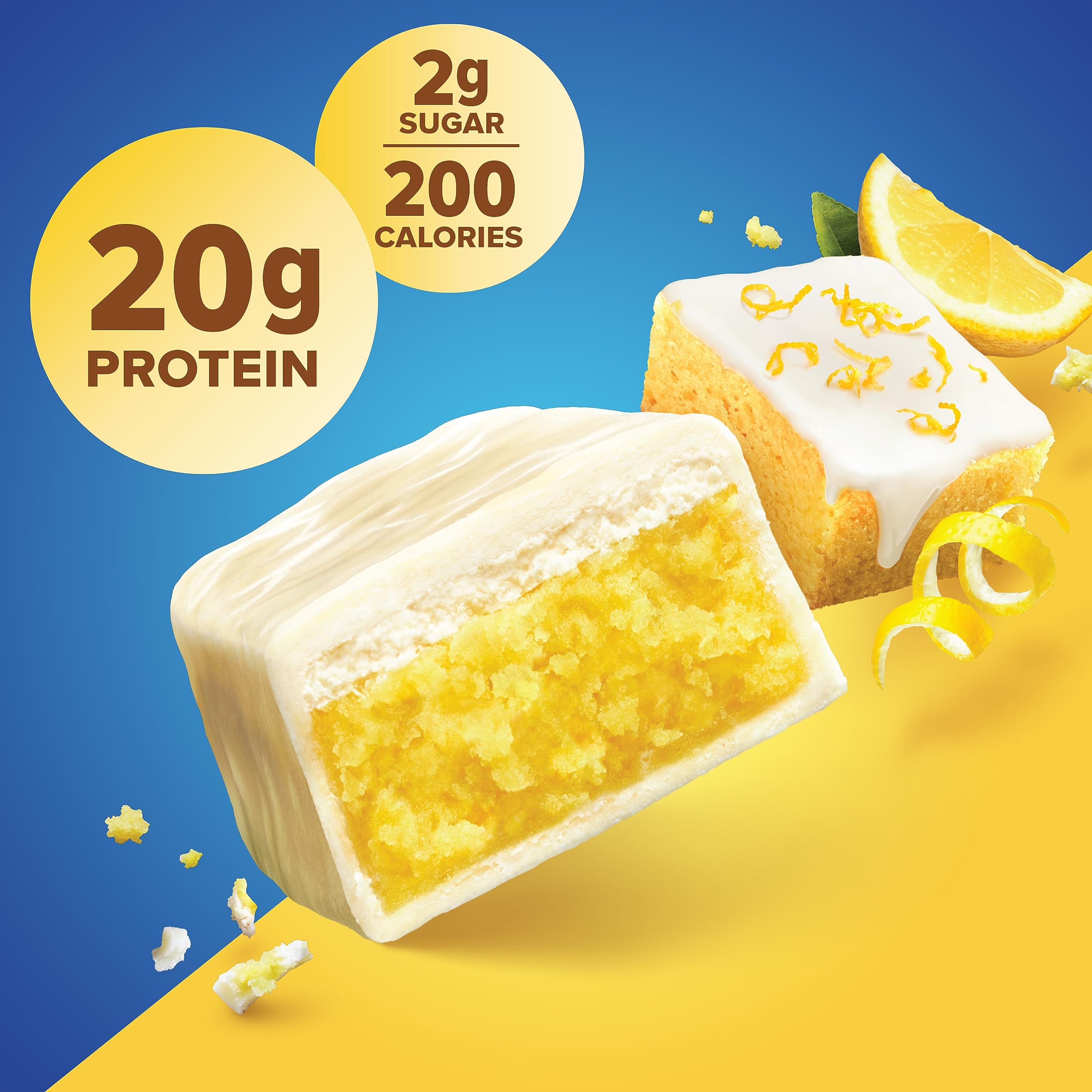 Pure Protein bar with gluten-free formula for dietary flexibility.