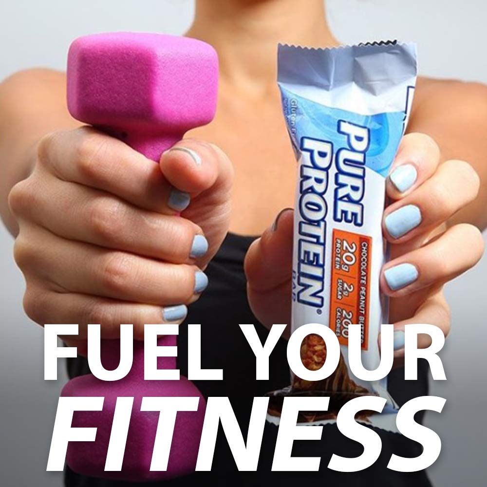 Pure Protein bar snack-ready, perfect for lunch breaks.