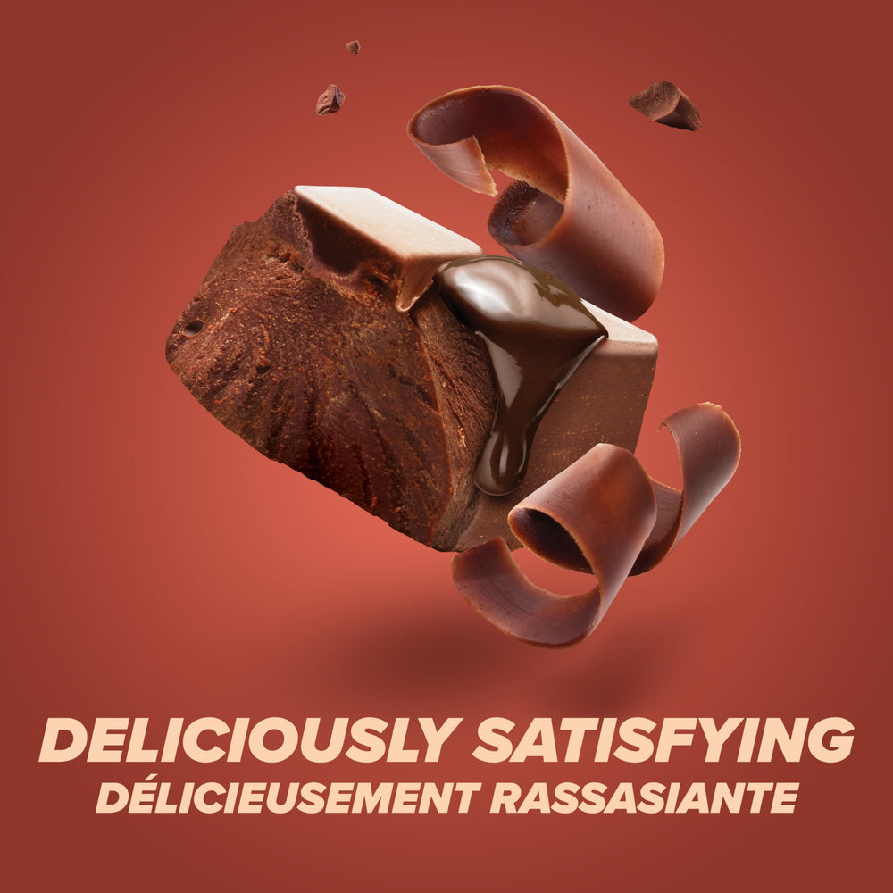 Pure Protein gluten free chocolate bar ingredients, high-protein blend detail.