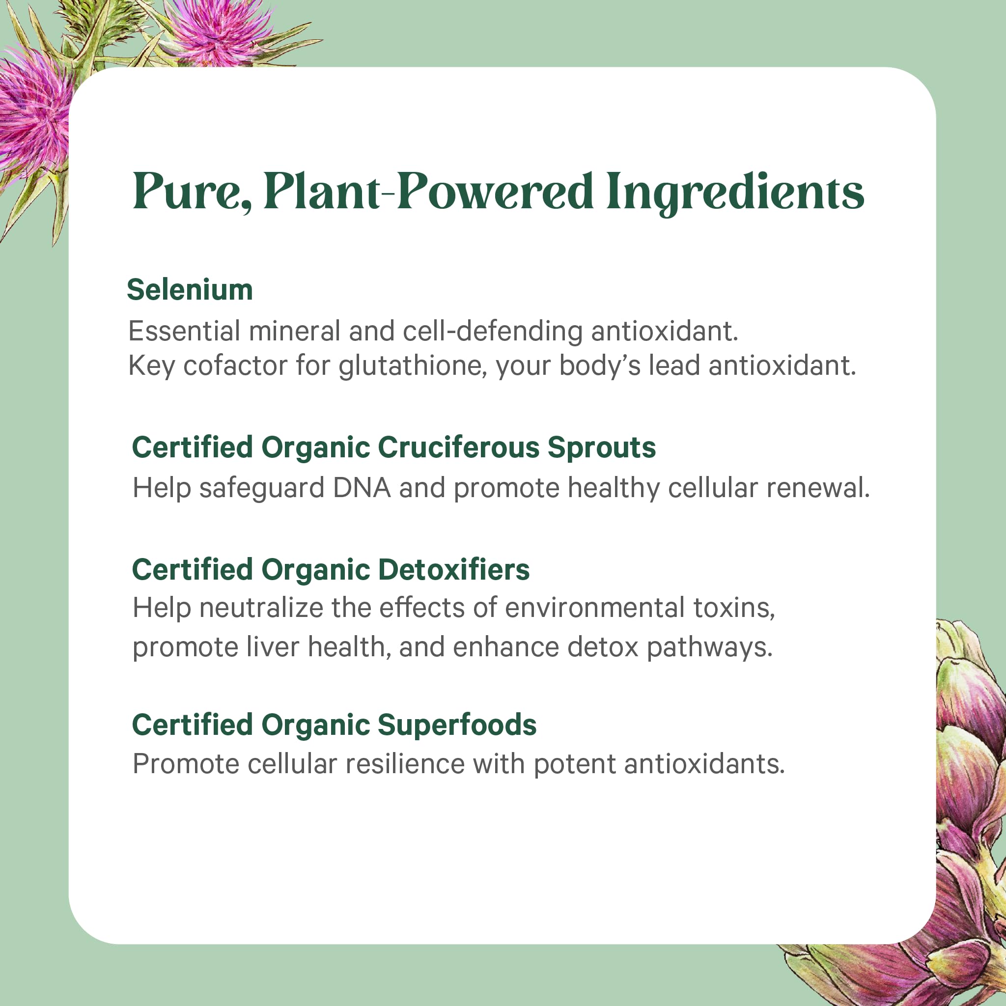 PURE SYNERGY Cell Protector USA-made badge signals trusted manufacturing.