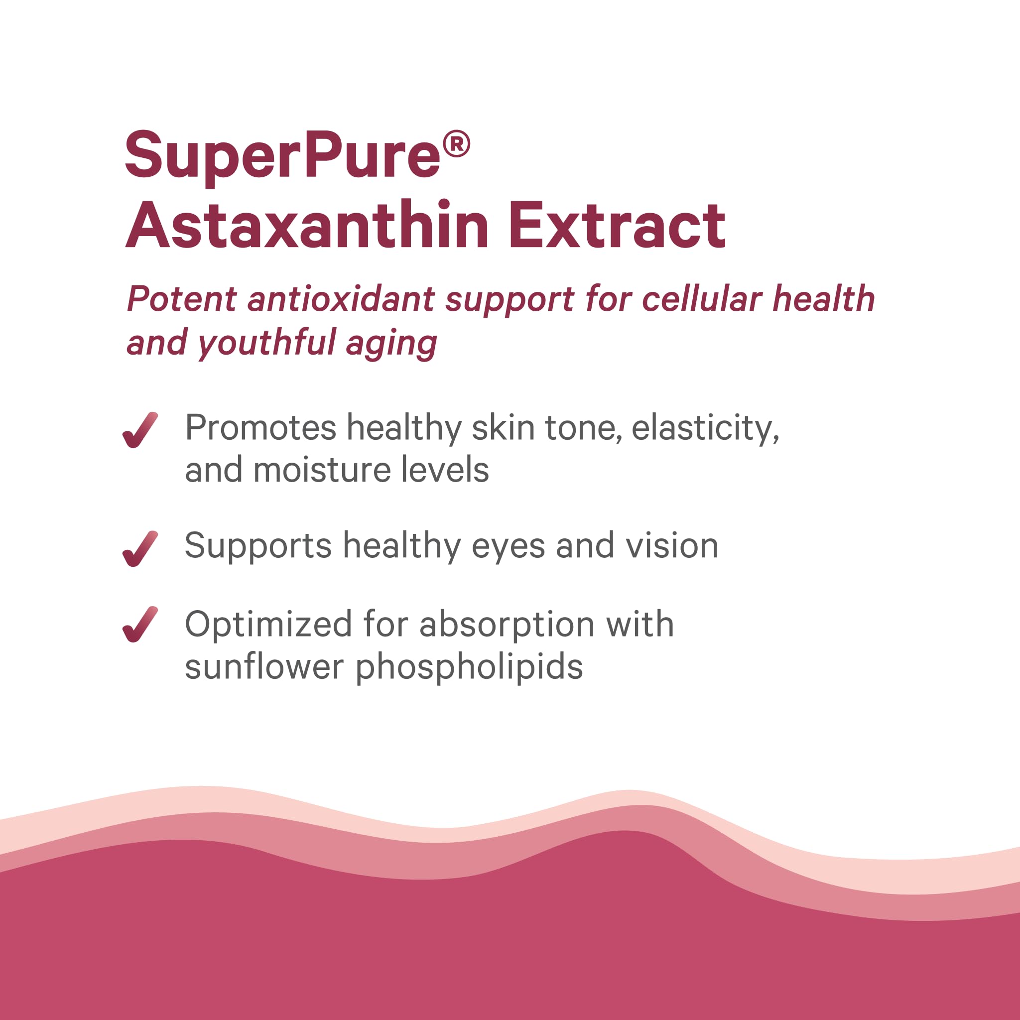 PURE SYNERGY SuperPure organic certification seal highlights purity and potency.