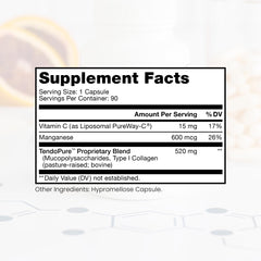 Closeup of Pure Therapro Rx Acute Injury capsules showing texture and size