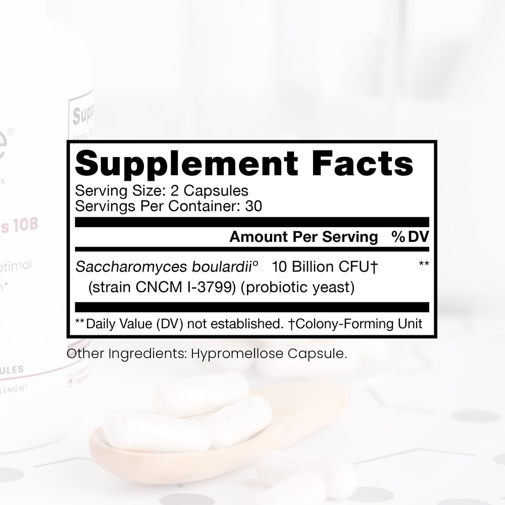 Pure TheraPro Rx capsules closeup highlighting high 10B CFU potency