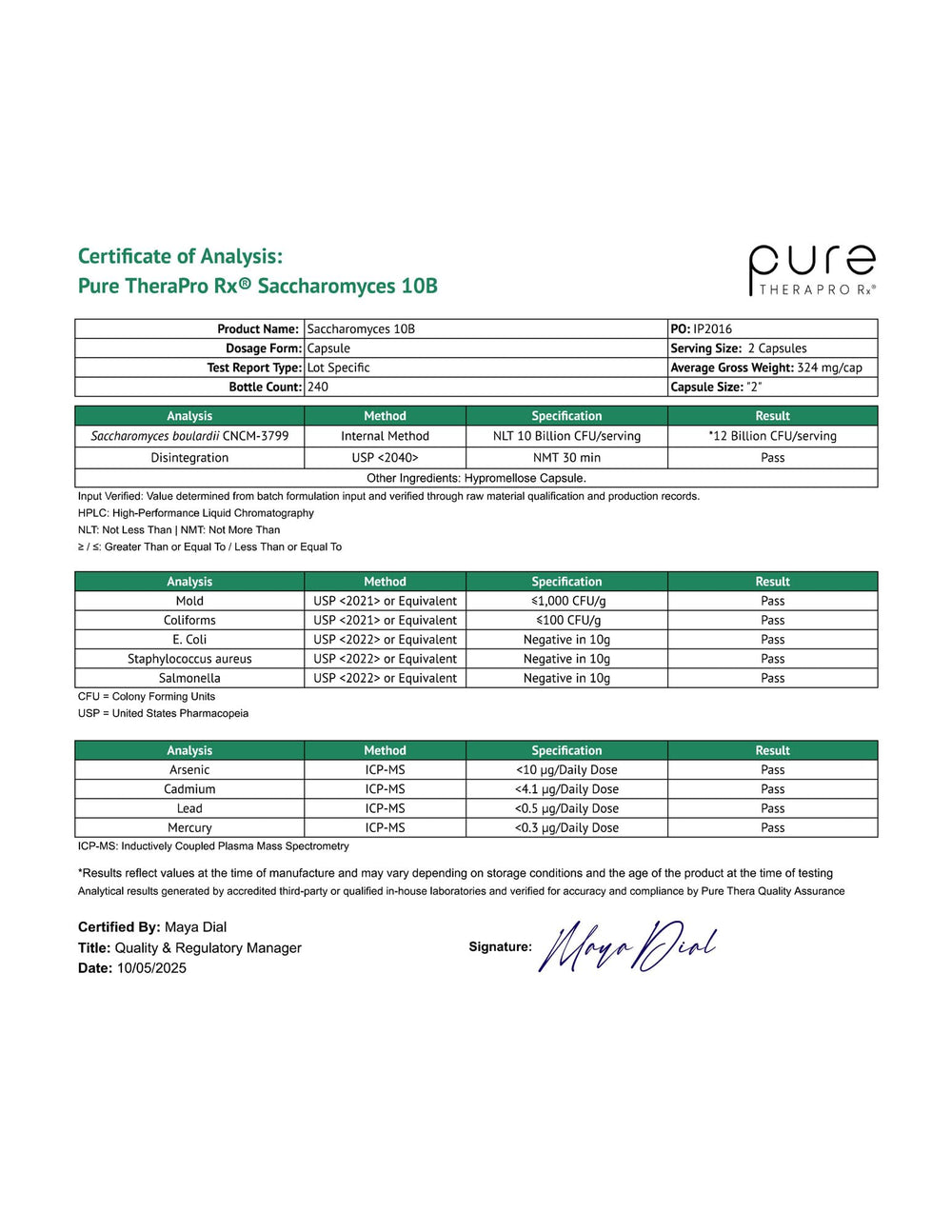 Pure TheraPro Rx GI support visuals suggest everyday comfort.