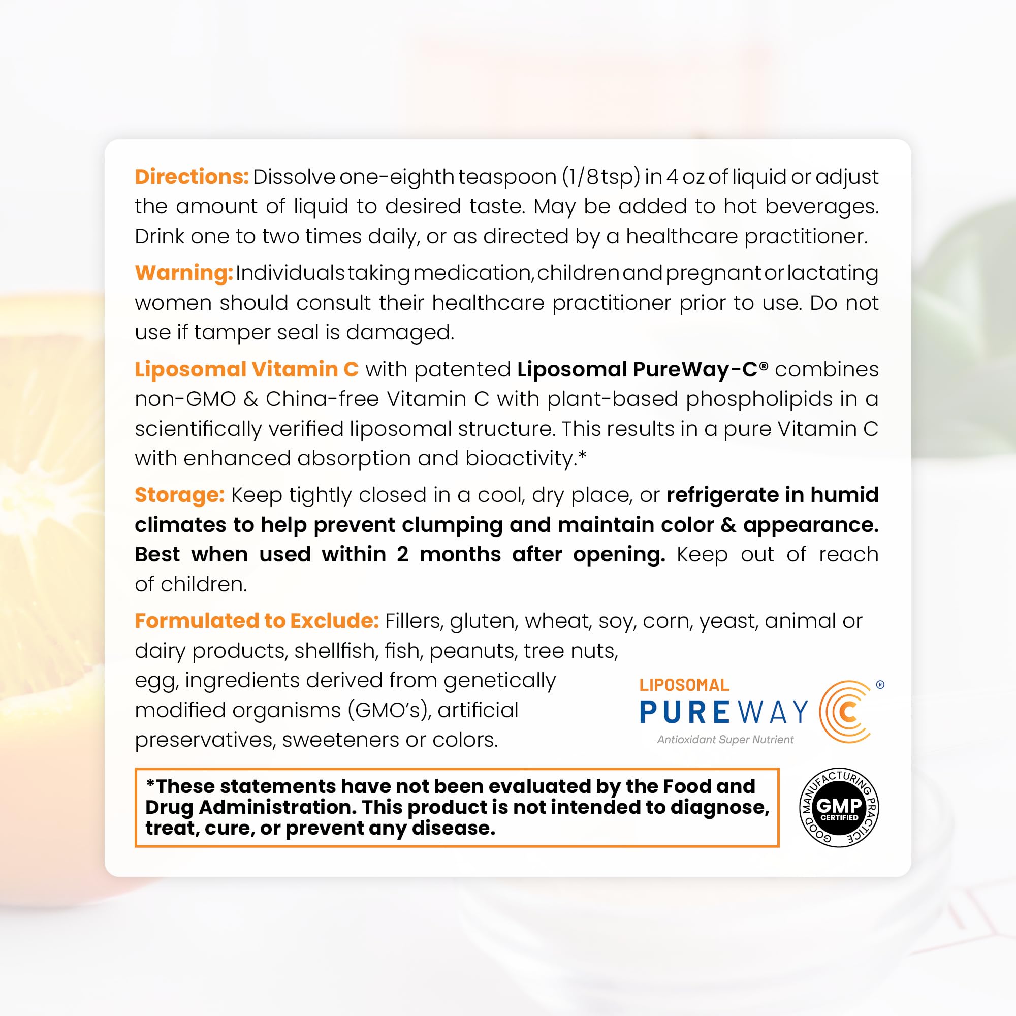 Powder dissolving in water by Pure Therapro Rx shows quick mixability for simple routines