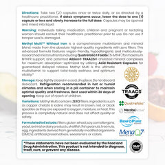 Pure Therapro Rx Methyl Multi DRcaps; acid-resistant vegan capsules.