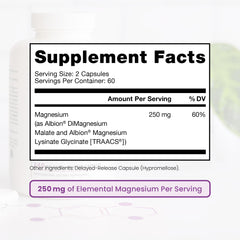 Pure Therapro Rx Optimum Magnesium capsules with non-drowsy daytime formula