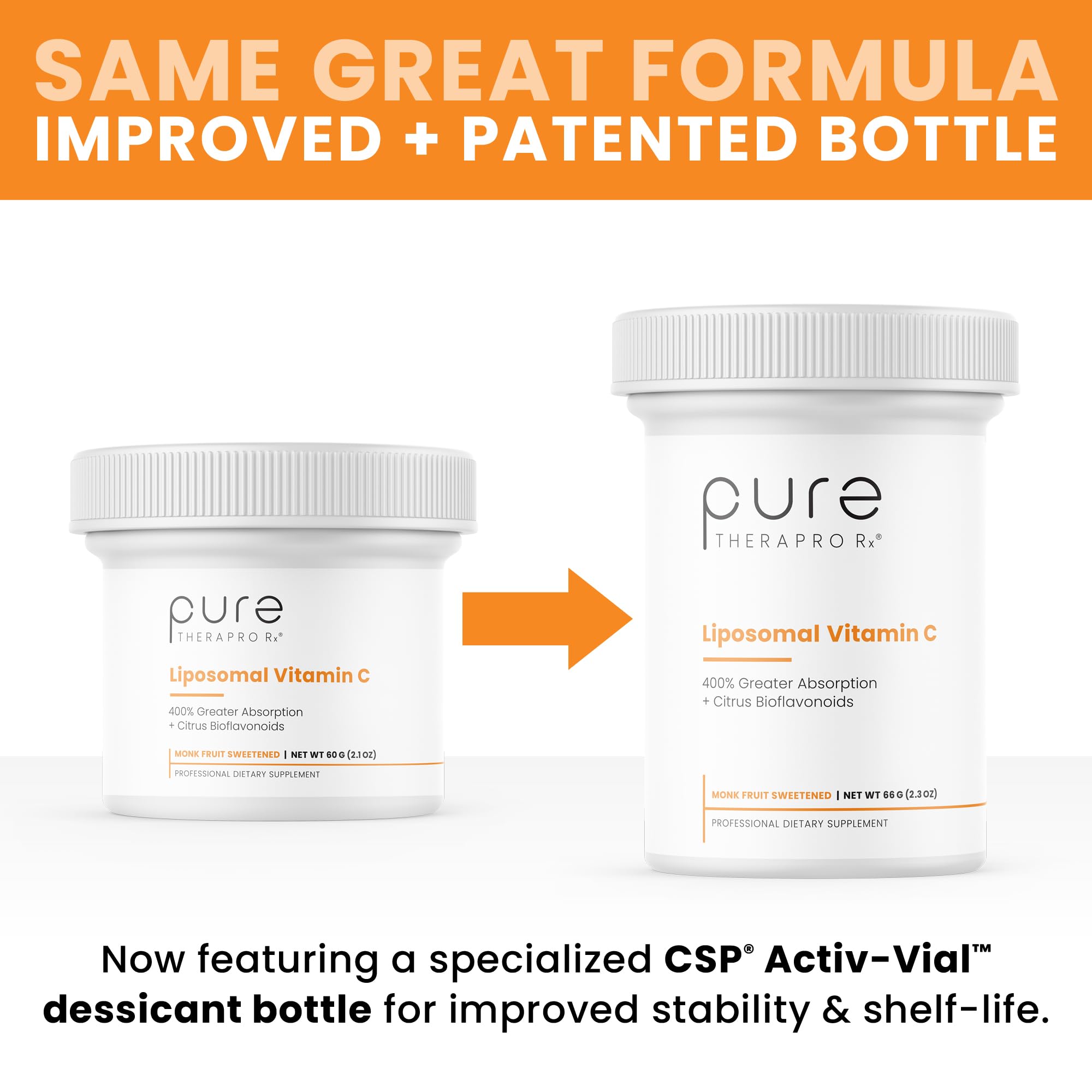 Pure Therapro Rx vegan, non-GMO formula emphasizes clean supplementation.