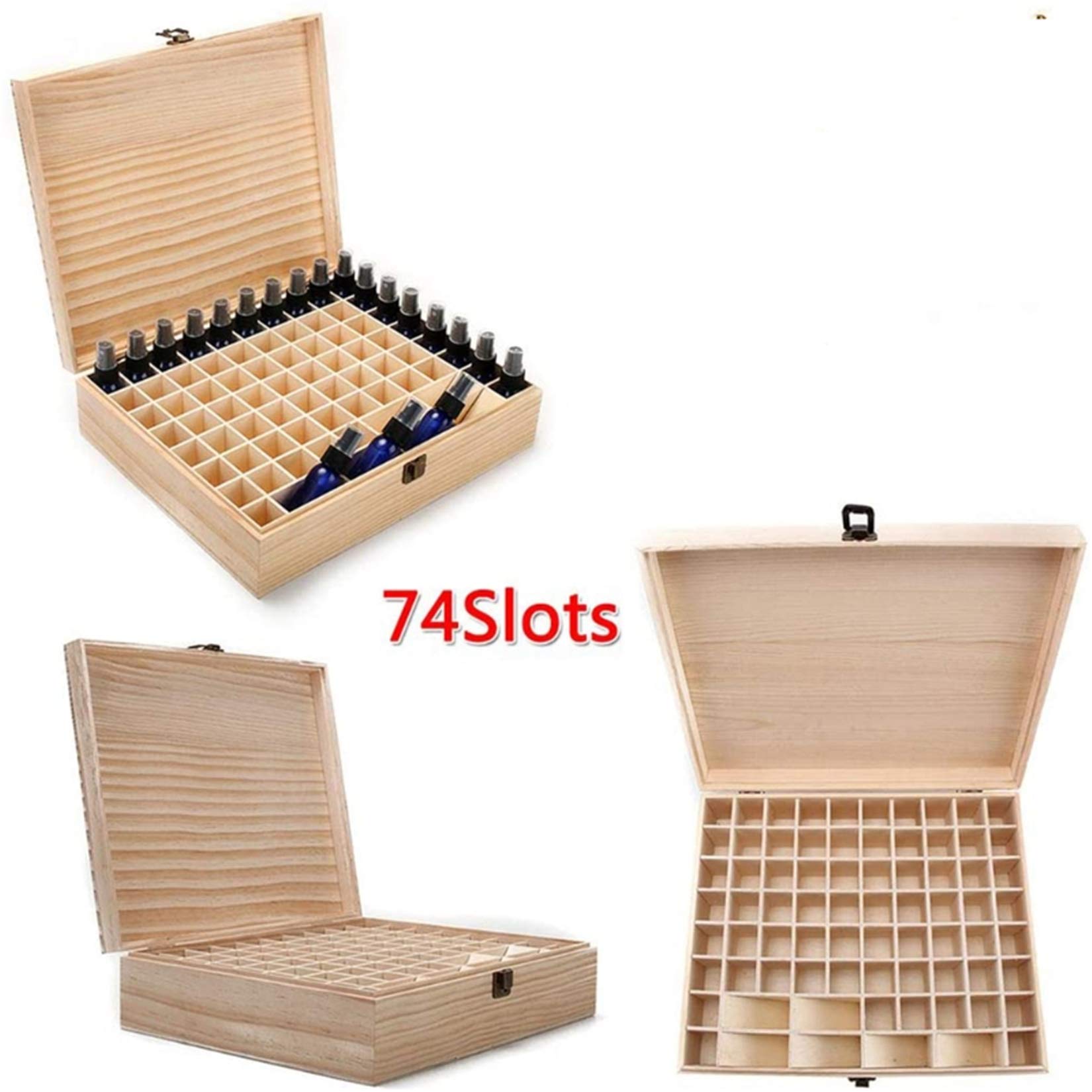 Pure Vie 74-slot box holds 5–20 ml bottles for easy expansion