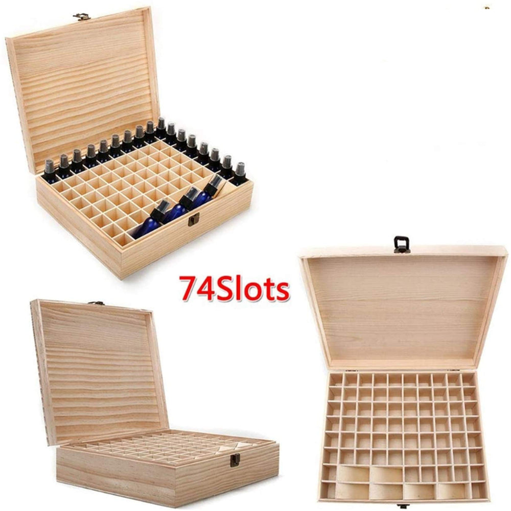 Pure Vie 74-slot box holds 5–20 ml bottles for easy expansion