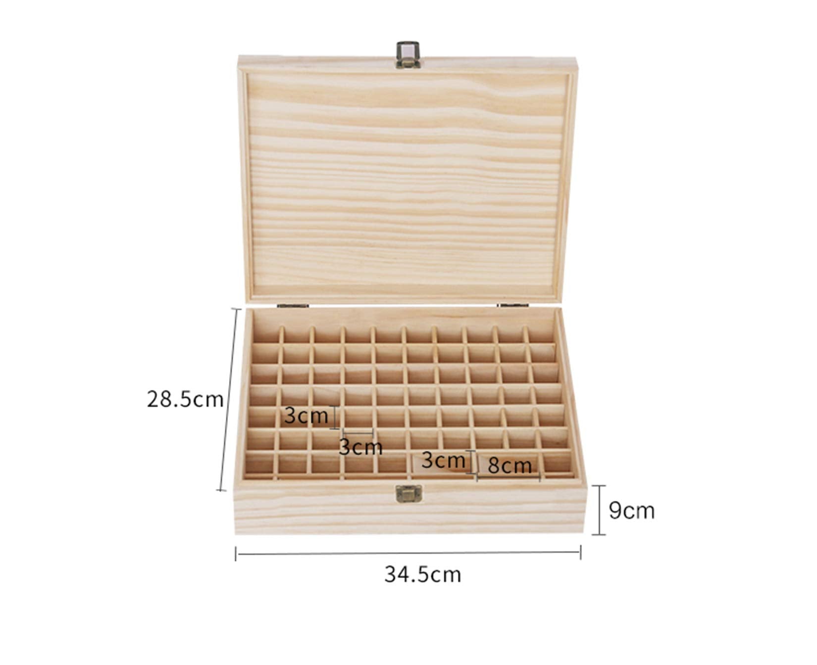 Pure Vie travel-friendly box with secure closure for on-the-go use