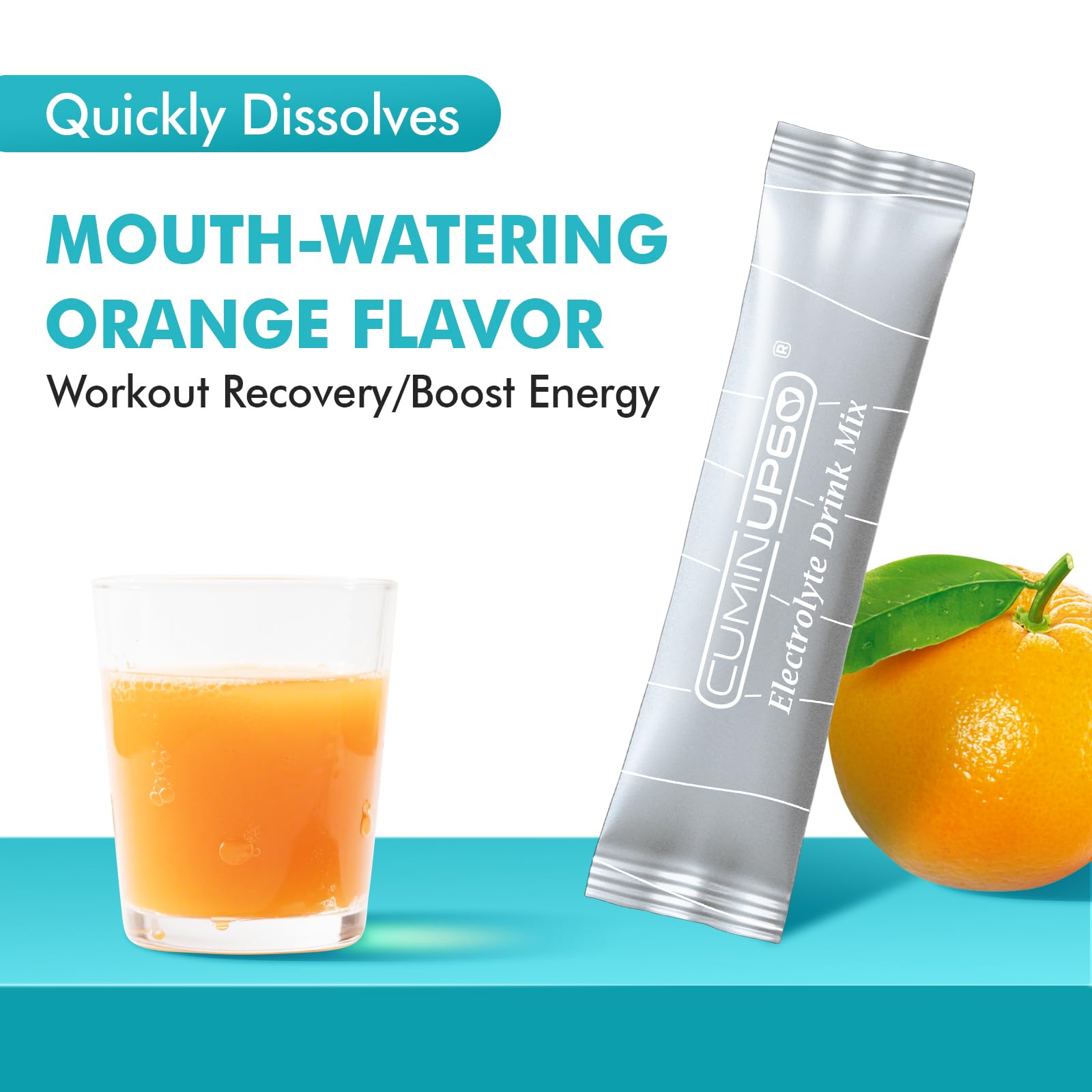 PureBotan hydration packets orange scoop-dispense shown for easy mixing.