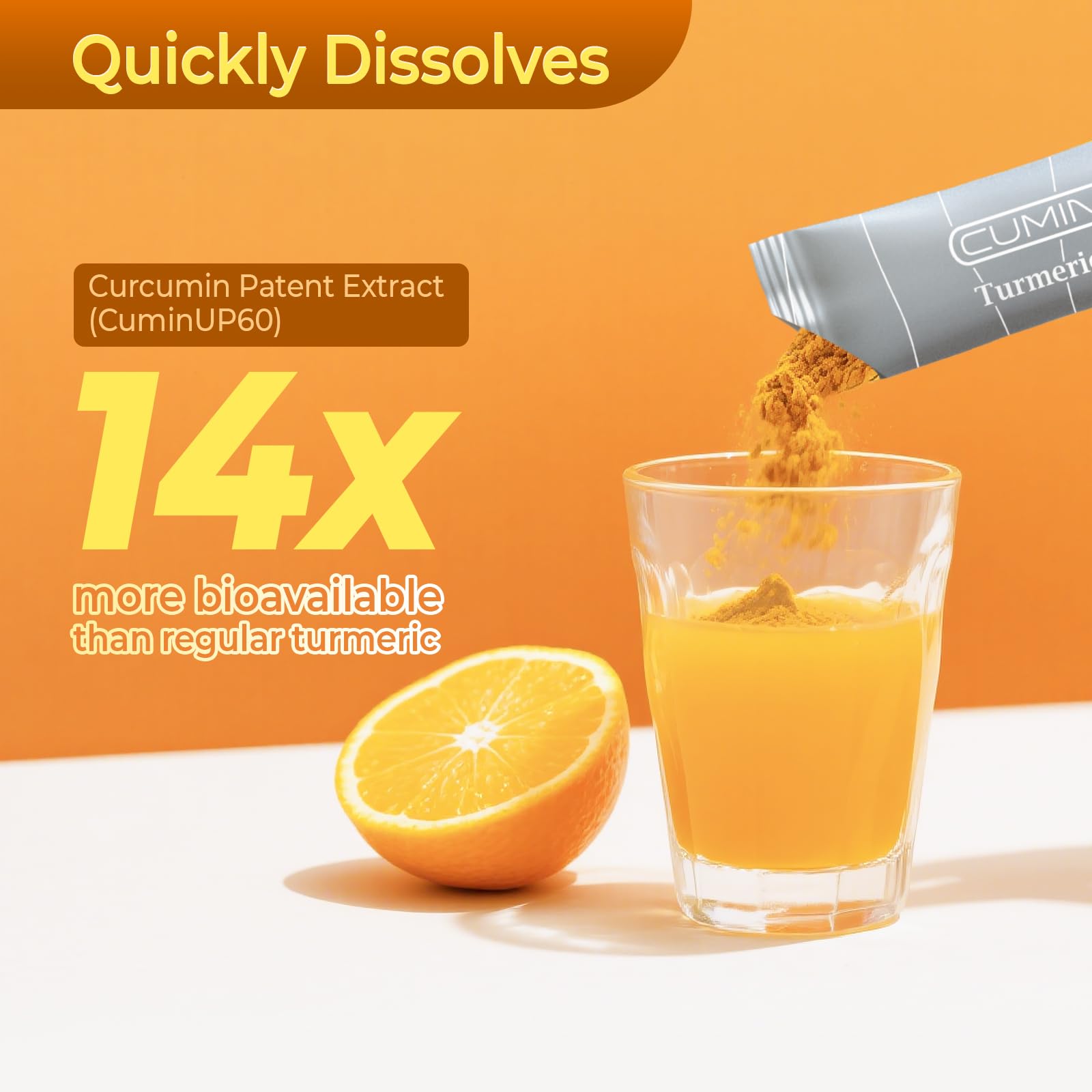 Immune-boosting vitamin C powder packet from PureBotan for daily wellness