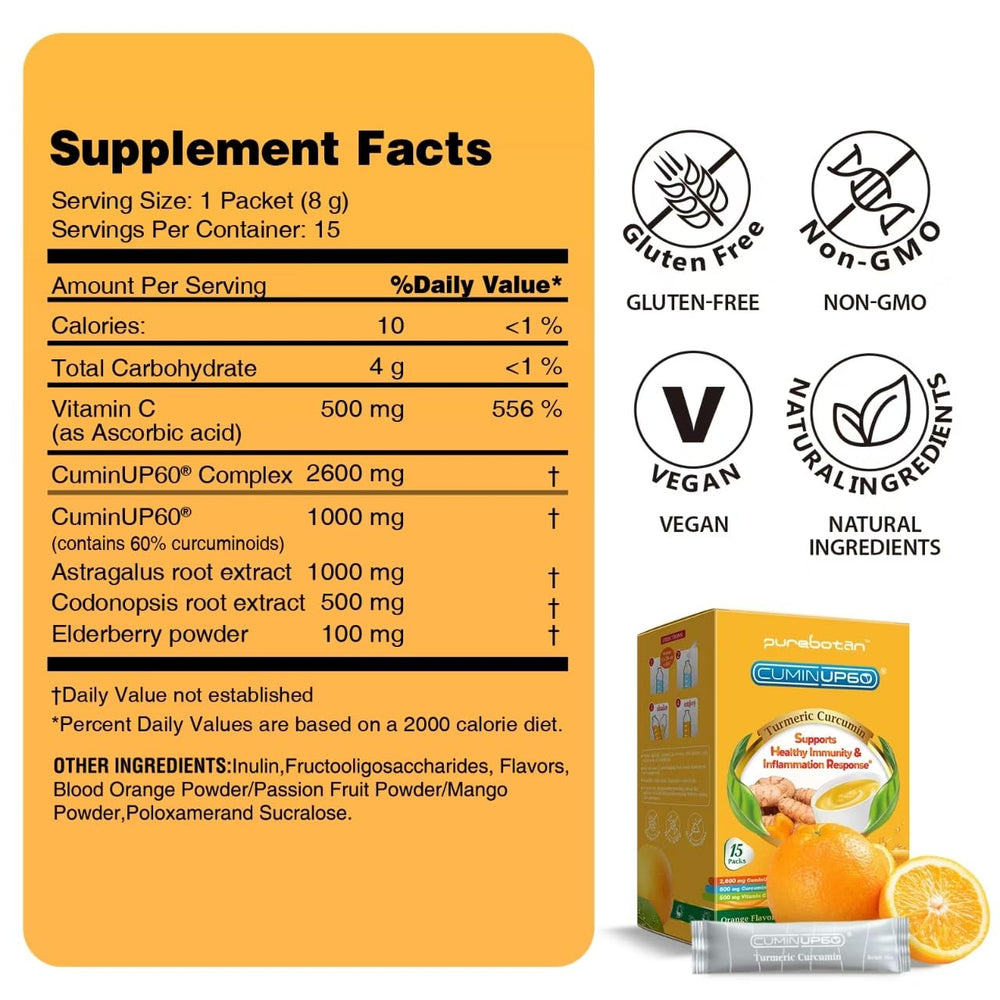 PureBotan on-the-go single-serve packets for easy daily use.