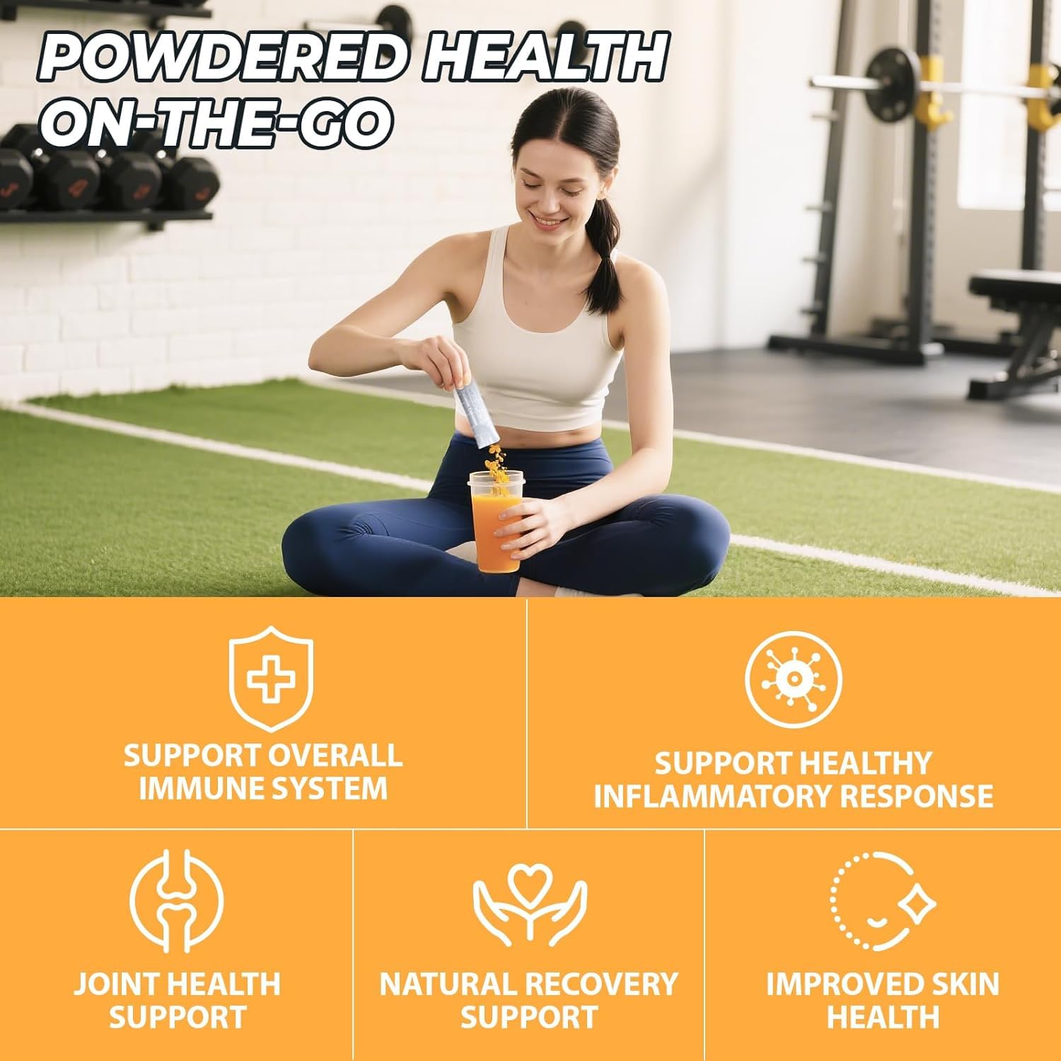 PureBotan vitamin C immune support with blood orange flavor.