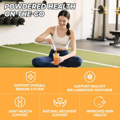 PureBotan vitamin C immune support with blood orange flavor.